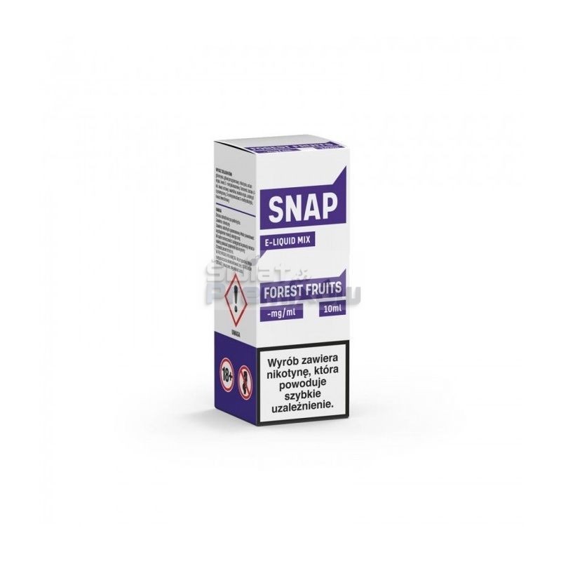 Liquid SNAP 10ml o smaku Forest Fruits - 20,30 zł - Polski (Polish) Liquid SNAP 10ml o smaku Forest Fruits - 20,30 zł - Polski (Polish)
