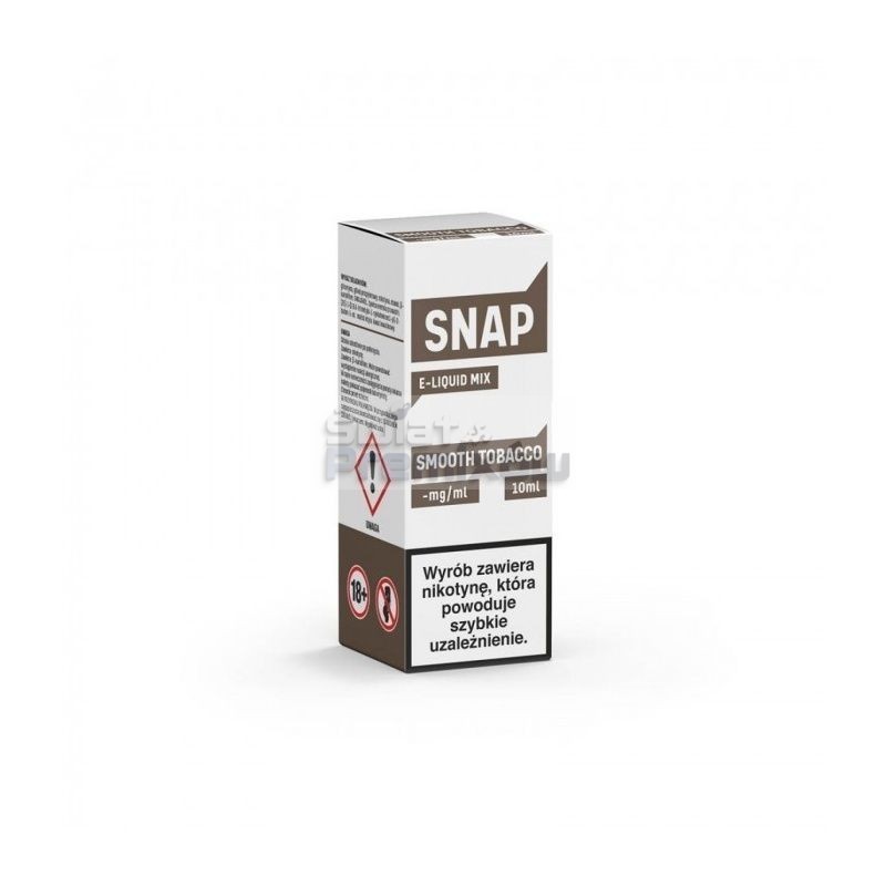 Liquid SNAP 10ml o smaku Smooth Tobacco - 20,30 zł - Polski (Polish) Liquid SNAP 10ml o smaku Smooth Tobacco - 20,30 zł - Polski (Polish)