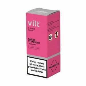 Liquid VILT 10ml o smaku Garden Strawberry - 20,30 zł - Polski (Polish)