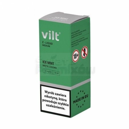 Liquid VILT 10ml o smaku Ice Mint - 20,30 zł - Polski (Polish)
