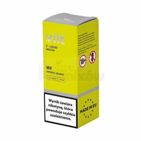 Liquid VILT 10ml o smaku Mix Ananas Granat - 20,30 zł - Polski (Polish)