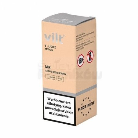 Liquid VILT 10ml o smaku Mix Arbuz Brzoskwinia - 20,30 zł - Polski (Polish)