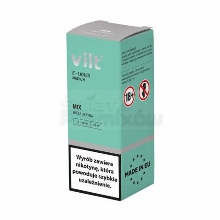 Liquid VILT 10ml o smaku Mięta Jeżyna - 20,30 zł - Polski (Polish)