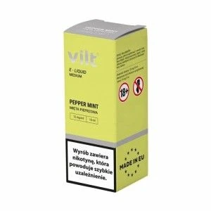 Liquid VILT 10ml o smaku Pepper Mint - 20,30 zł - Polski (Polish)