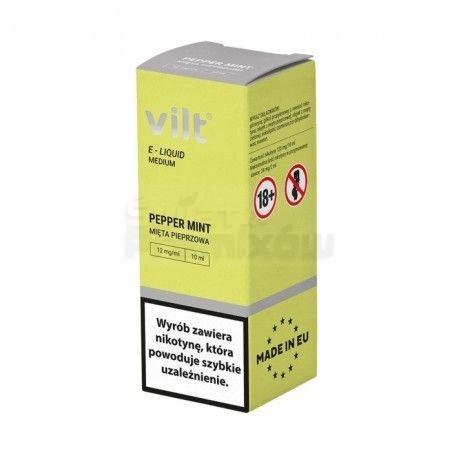 Liquid VILT 10ml o smaku Pepper Mint - 20,30 zł - Polski (Polish)