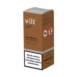 Liquid VILT 10ml o smaku USA Tobacco - 20,30 zł - Polski (Polish)