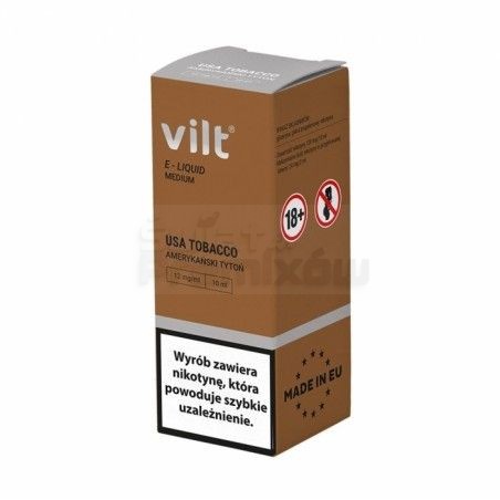 Liquid VILT 10ml o smaku USA Tobacco - 20,30 zł - Polski (Polish)