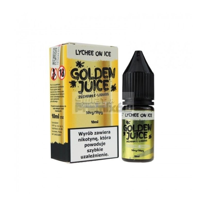 Liquid Golden Juice 10ml o smaku Lychee on Ice - 25,26 zł - Polski (Polish)