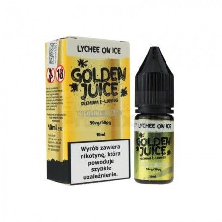 Liquid Golden Juice 10ml o smaku Lychee on Ice - 25,26 zł - Polski (Polish)
