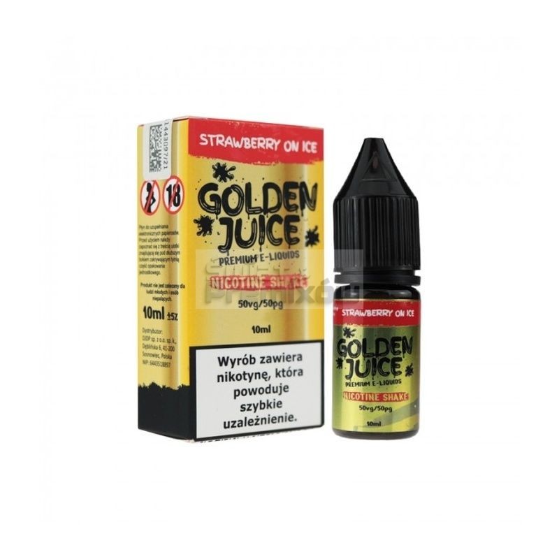 Liquid Golden Juice 10ml o smaku Strawberry on Ice - 25,26 zł - Polski (Polish) Liquid Golden Juice 10ml o smaku Strawberry on Ice - 25,26 zł - Polski (Polish)