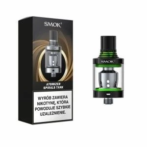 Atomizer Smok Spirals - Black Green - Atomizer Smok Spirals - Black Green -  - 99,92 zł - Atomizer Spirals Tank - zestaw z grz