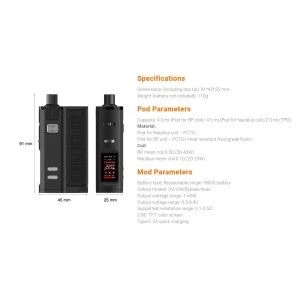 POD Aspire Nautilus Prime X - Retro Brown - 225,12 zł - Polski (Polish)