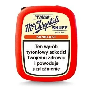 Tabaka McChrystalâs - Sunblast (8g) -  -  - 10,39 zł - 