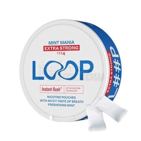 Saszetki nikotynowe LOOP - Mint Mania 20mg/g -  -  - 20,80 zł - 