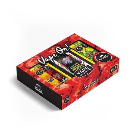 Longfill VIVO VAPE SELECTION Gift Box 2 200ml w 250ml butelce z gratisowym power bankiem - 133,88 zł - Polski (Polish)