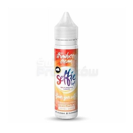 Premix Selfie 50ml w 60ml butelce o smaku Strawberry Cream - 44,99 zł - Polski (Polish)