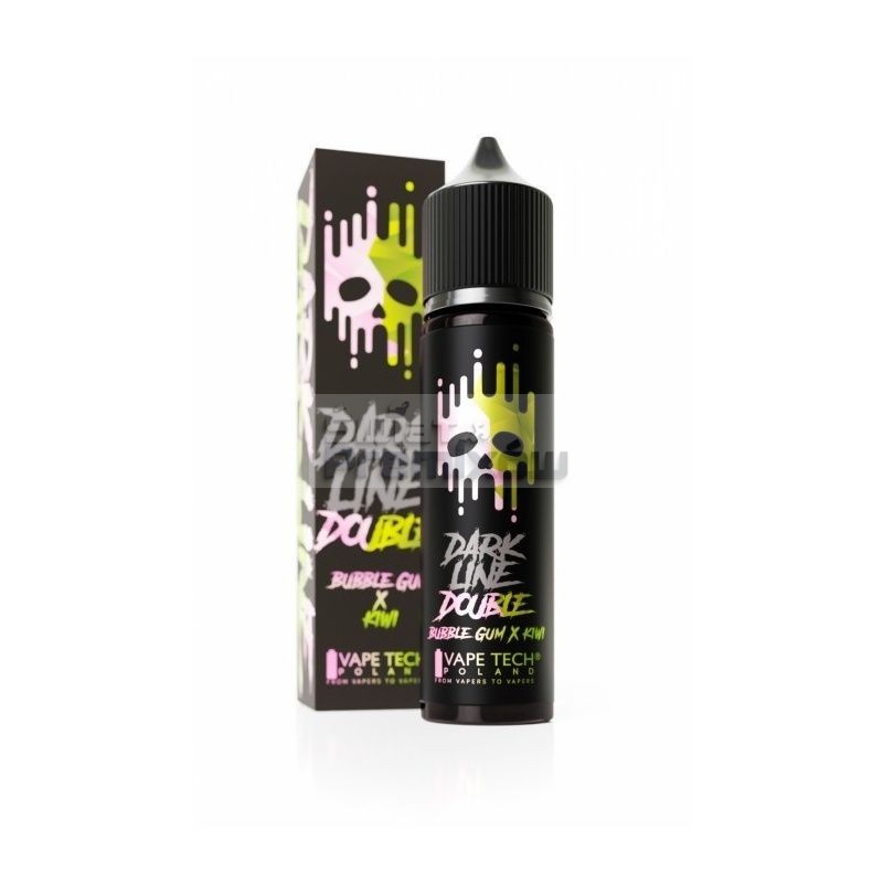 Longfill Dark Line Double 8ml w 60ml butelce o smaku gumy balonowej i kiwi - 32,05 zł - Polski (Polish) Longfill Dark Line Double 8ml w 60ml butelce o smaku gumy balonowej i kiwi - 32,05 zł - Polski (Polish)