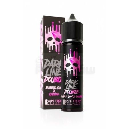 Longfill Dark Line Double 8ml w 60ml butelce o smaku gumy balonowej i liczi - 32,05 zł - Polski (Polish)