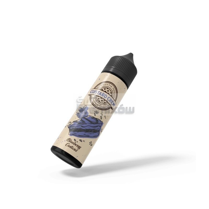Longfill Custard Crew 10ml w 60ml butelce o smaku Blueberry Custard - 27,85 zł - Polski (Polish)