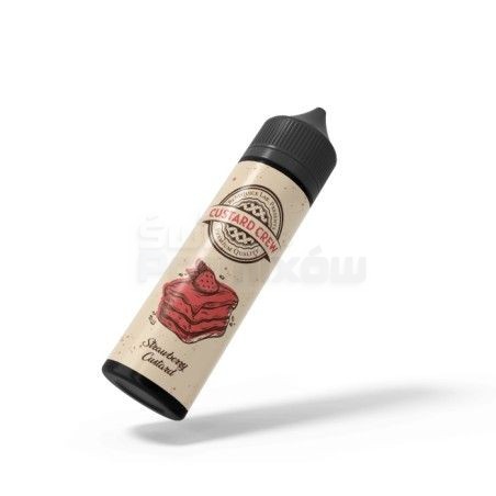 Longfill Custard Crew 10ml w 60ml butelce o smaku Strawberry Custard - 27,85 zł - Polski (Polish)