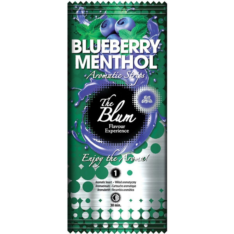 Karta wkładka aromatyzująca The Blum - Blueberry Menthol -  -  - 1,30 zł - 