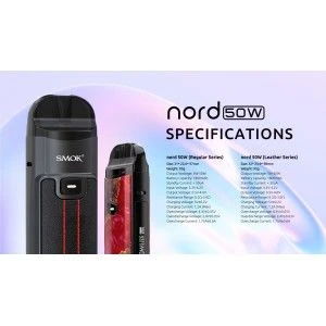 POD Smok Nord 50W - Black Carbon Fiber - 139,00 zł - Polski (Polish)