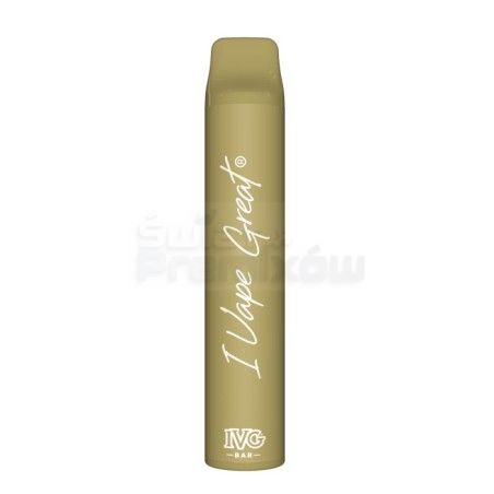 E-papieros IVG Bar Plus - Vanilla Custard Tobacco 20mg - 22,84 zł - Polski (Polish)