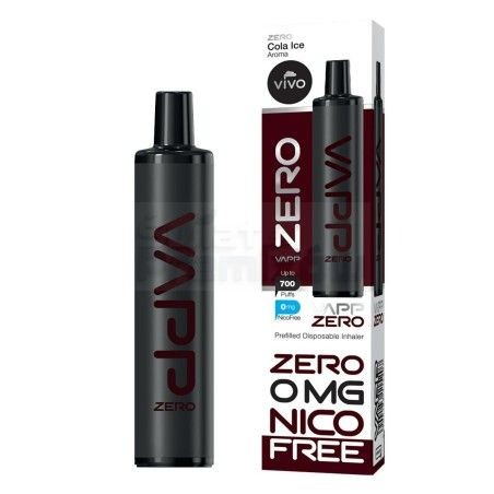 E-Inhalator VIVO VAPP ZERO - Cola Ice 0mg - 25,20 zł - Polski (Polish)