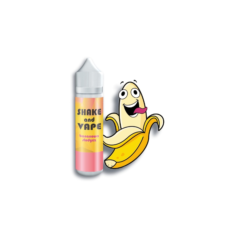 Aromat do tytoniu SHAKE AND VAPE 50ml - bananowa słodycz -  -  - 18,90 zł - 