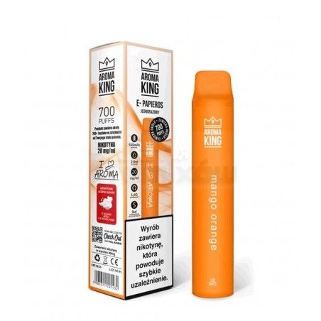 E-papieros AROMA KING I LOVE AROMA 700+ 20MG SALT -  -  - 29,83 zł - 