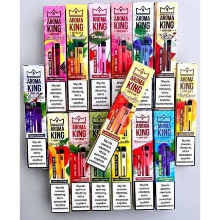 E-papieros AROMA KING SUPER SLIM 700+ - 24,00 zł - Polski (Polish)