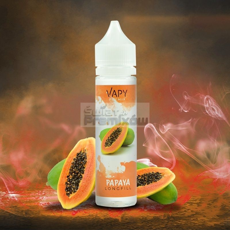 Longfill VAPY 10ml w 60ml butelce o smaku Papaya - 23,99 zł - Polski (Polish) Longfill VAPY 10ml w 60ml butelce o smaku Papaya - 23,99 zł - Polski (Polish)