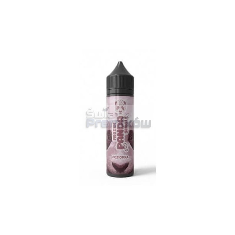Longfill PANDA SINGLE 6ml w 60ml butelce o smaku poziomki - 22,32 zł - Polski (Polish)