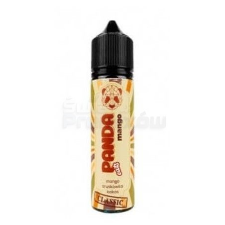 Longfill PANDA CLASSIC 10ml w 60ml butelce o smaku mango, truskawka, kokos - 33,99 zł - Polski (Polish)