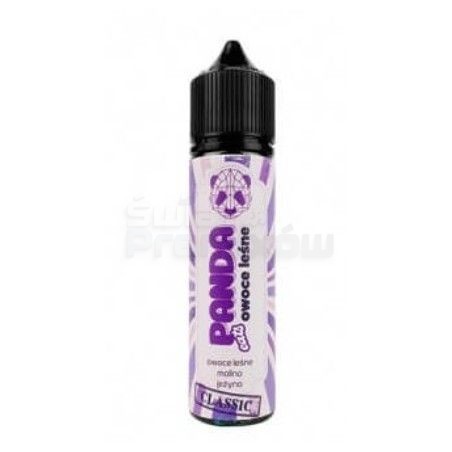 Longfill PANDA CLASSIC 10ml w 60ml butelce o smaku OWOCE LEŚNE, MALINA, JEŻYNA - 33,99 zł - Polski (Polish)