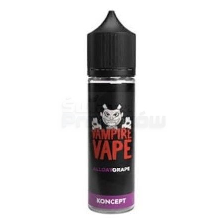 Longfill VAMPIRE VAPE 14ml w 60ml butelce o smaku ALL DAY GRAPE - 50,38 zł - Polski (Polish)