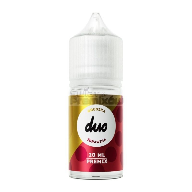 Premix Duo 20ml w 30ml butelce o smaku gruszki i żurawiny - 39,27 zł - Polski (Polish) Premix Duo 20ml w 30ml butelce o smaku gruszki i żurawiny - 39,27 zł - Polski (Polish)