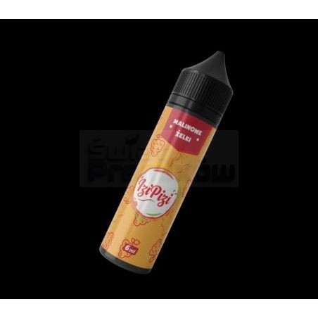 Longfill IZI PIZI 6ml w 60ml butelce o smaku malinowych żelków - 27,54 zł - Polski (Polish)