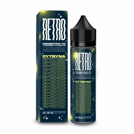 Longfill Retro 10ml w 60ml butelce o smaku cytrynowym - 28,46 zł - Polski (Polish)