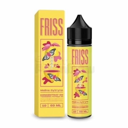 Longfill Friss 10ml w 60ml butelce o smaku Malina Cytryna - 28,46 zł - Polski (Polish)