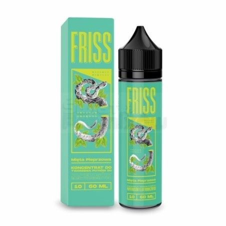 Longfill Friss 10ml w 60ml butelce o smaku Mięty Pieprzowej - 28,46 zł - Polski (Polish)