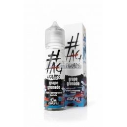 grafika Longfill Hash TAG 10/60ml - Grape Grenade - Odkryj owocową eksplozję!