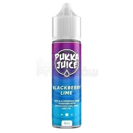 Longfill PUKKA JUICE 9ml w 60ml butelce o smaku Blackberry Lime - 45,81 zł - Polski (Polish)
