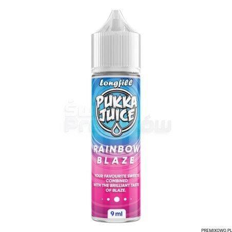 Longfill PUKKA JUICE 9ml w 60ml butelce o smaku Rainbow Blaze - 45,81 zł - Polski (Polish)