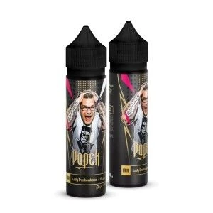 grafika POPEK VAPE LONGFILL 10/60ML - LODY TRUSKAWKOWE/PITAJA - Orzeźwiająca przyjemność!