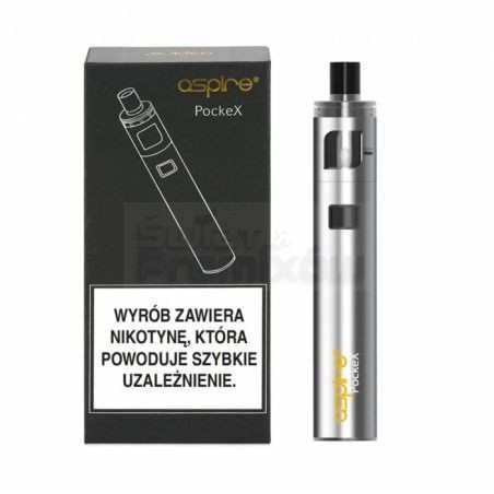 Stick Aspire PockeX - Stainless Steel - 108,96 zł - Polski (Polish)