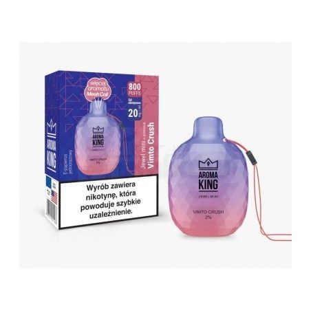 E-papieros Aroma King JEWEL MINI 600+ 20MG SALT - 28,55 zł - Polski (Polish)