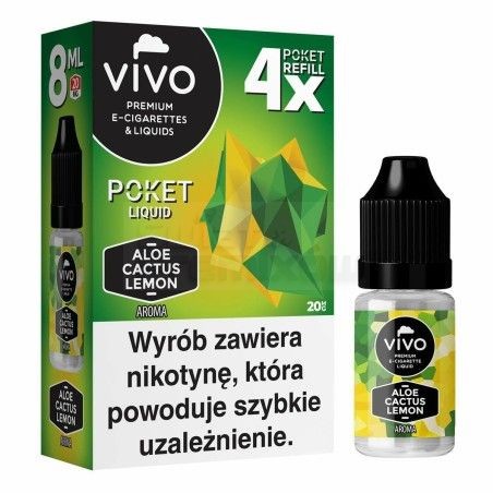 E-liquid VIVO POKET x4 - 20mg / 8ml - 13,59 zł - Polski (Polish)