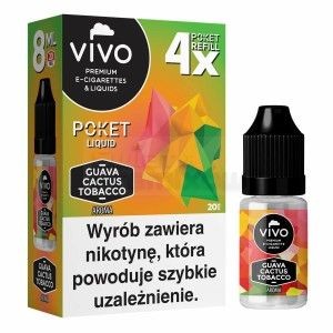 E-liquid VIVO POKET x4 - 20mg / 8ml - 13,59 zł - Polski (Polish)