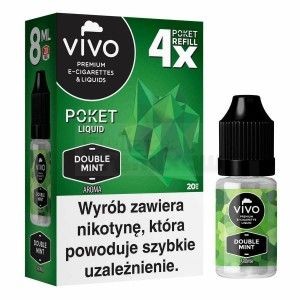 E-liquid VIVO POKET x4 - 20mg / 8ml - 13,59 zł - Polski (Polish)